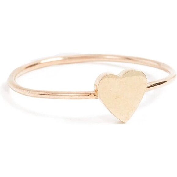 Jennifer Meyer 18k Gold Mini Heart Ring - Picture 1 of 5